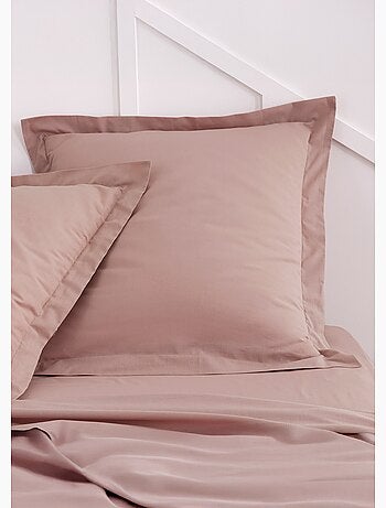 Funda de almohada de algodón liso - Afibel