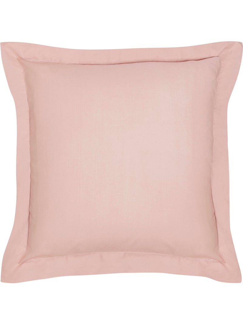 Funda de almohada de algodón liso - Afibel Rosa - Kiabi