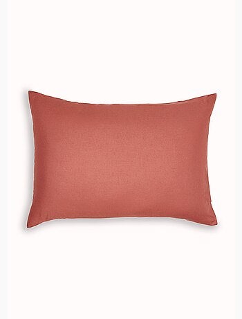 Funda de almohada de algodón liso - Afibel
