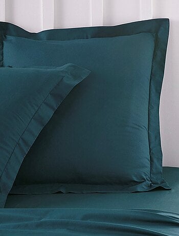 Funda de almohada de algodón liso - Afibel