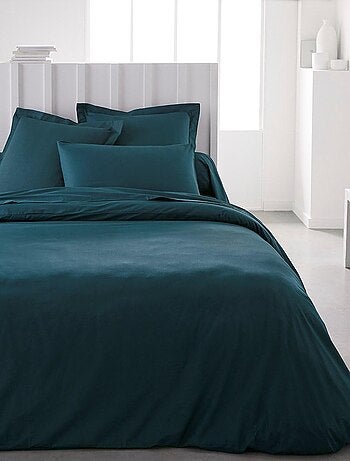 Funda de almohada de algodón liso - Afibel