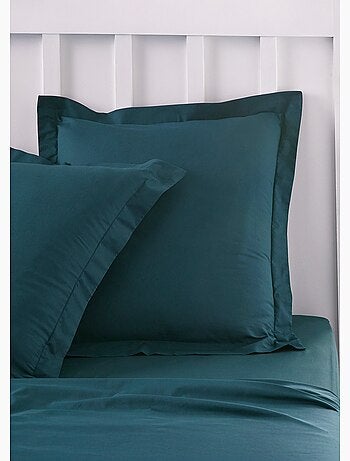 Funda de almohada de algodón liso - Afibel