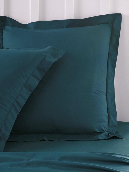 Funda de almohada de algodón liso - Afibel - Kiabi