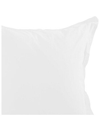 Funda de almohada de algodón liso