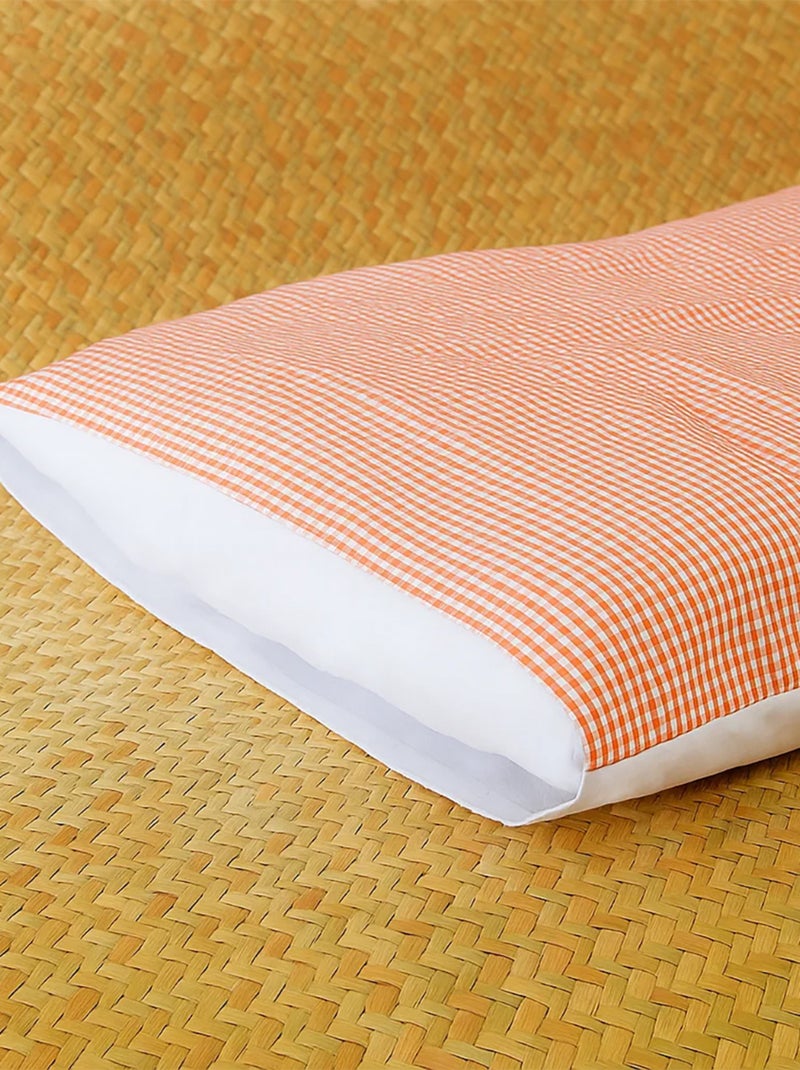Funda de almohada de algodón orgánico Blanco - Kiabi
