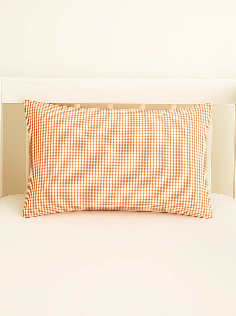 Funda de almohada de algodón orgánico Blanco - Kiabi