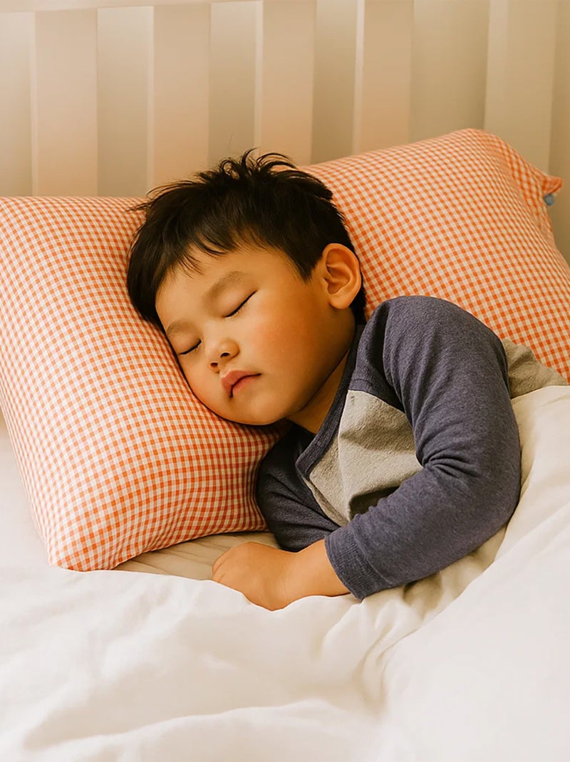 Funda de almohada de algodón orgánico Blanco - Kiabi