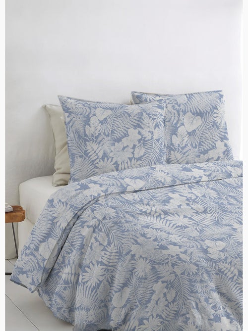 Funda de almohada de franela de algodón estampada - Afibel - Kiabi