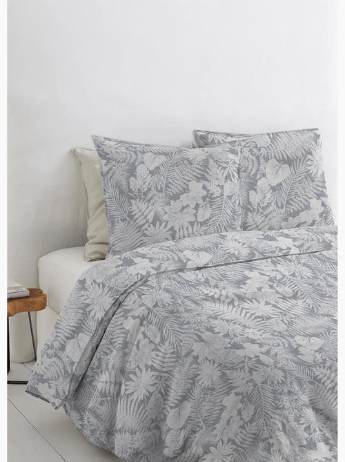 Funda de almohada de franela de algodón estampada - Afibel - Kiabi