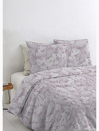 Funda de almohada de franela de algodón estampada - Afibel