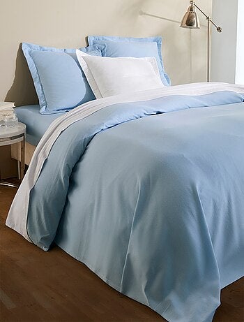 Funda de almohada de franela lisa de algodón 165 g - Afibel