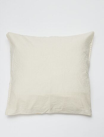 Funda de almohada de gasa de algodón - Kiabi Home