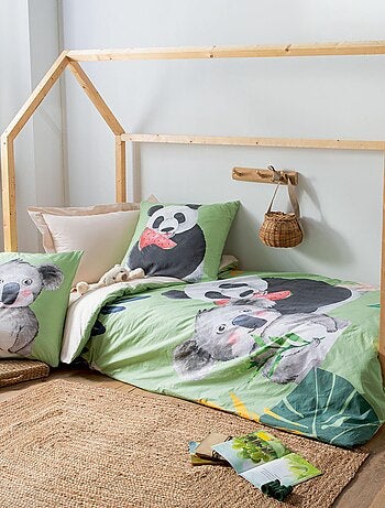 Funda de almohada de panda