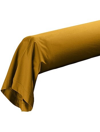 Funda de almohada de percal de algodón de 78 hilos, acabado bourdon