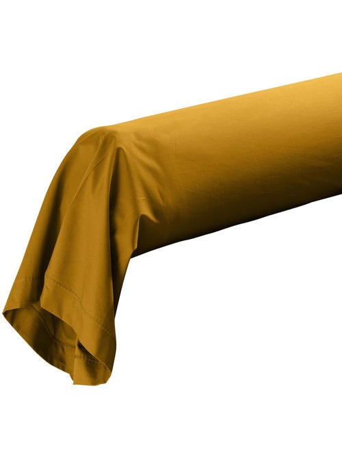 Funda de almohada de percal de algodón de 78 hilos, acabado bourdon - Kiabi Funda de almohada de percal de algodón de 78 hilos, acabado bourdon - Kiabi