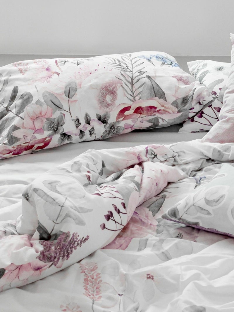 Funda de almohada Delicate bouquet "Happyfriday" Blanco - Kiabi