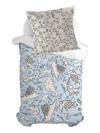 Funda de almohada Dino friends "Happyfriday