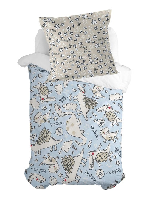 Funda de almohada Dino friends "Happyfriday" - Kiabi