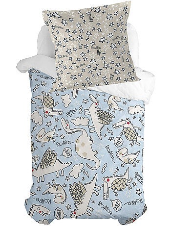 Funda de almohada Dino friends "Happyfriday