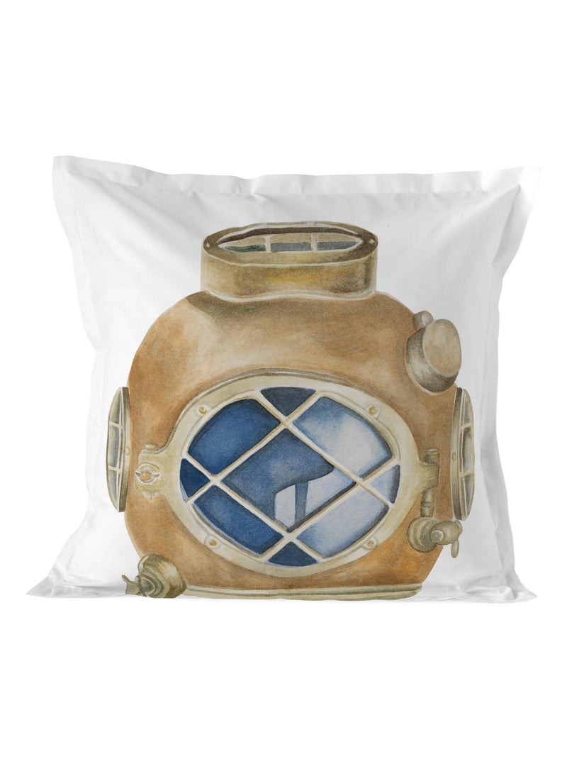 Funda de almohada Diving suit "Happyfriday" Blanco - Kiabi