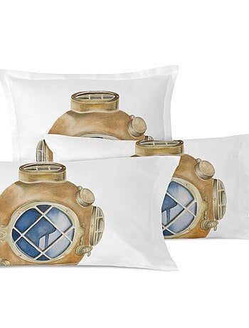 Funda de almohada diving suit "happyfriday