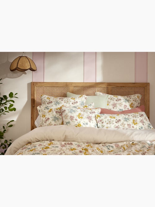 Funda de almohada doble gasa de algodón 125 g/m² - Kiabi Funda de almohada doble gasa de algodón 125 g/m² - Kiabi