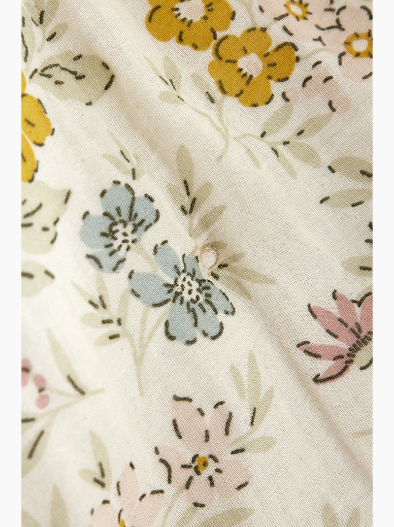 Funda de almohada doble gasa de algodón 125 g/m² Beige Pampa - Kiabi