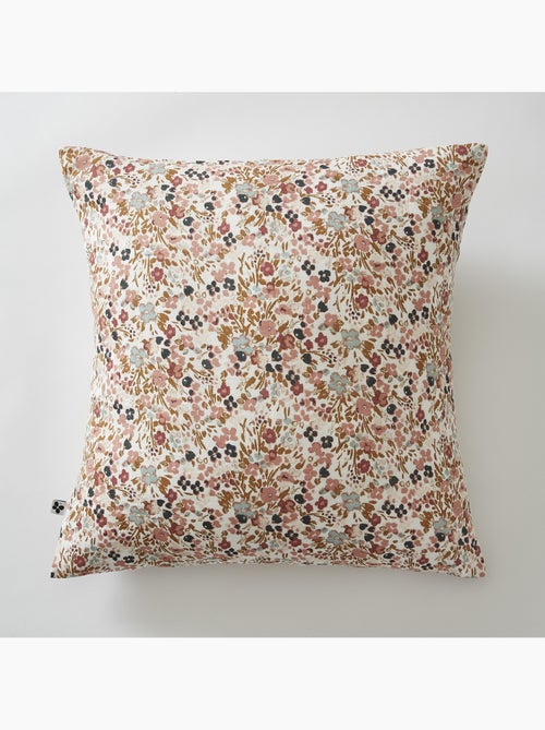 Funda de almohada – doble gasa de algodón estampada capucine - Kiabi Funda de almohada – doble gasa de algodón estampada capucine - Kiabi