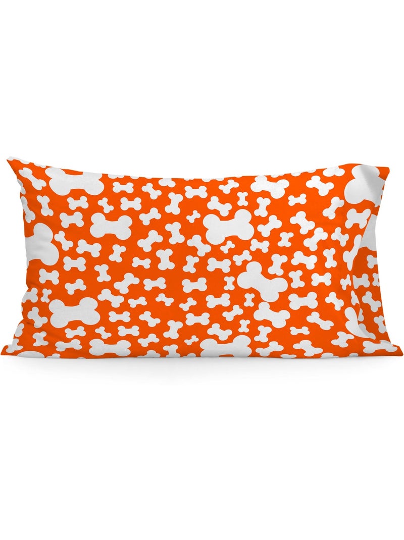 Funda de almohada Dogs "Happyfriday" Blanco - Kiabi