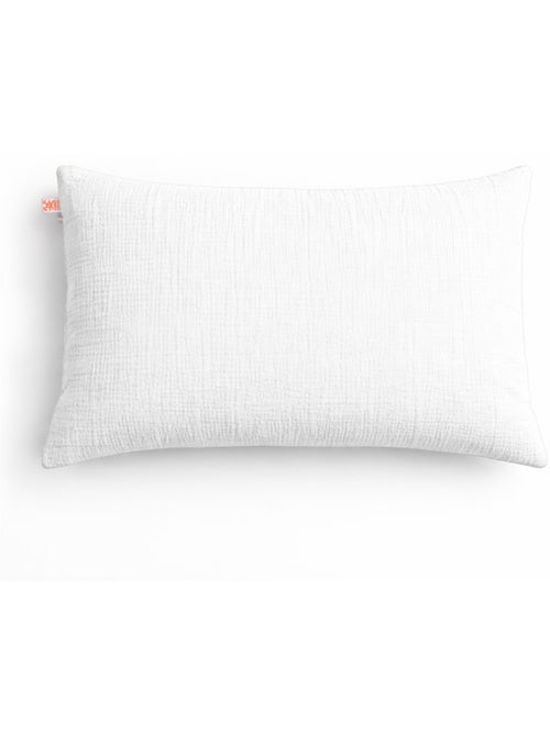 Funda de Almohada en Muselina de Algodón Orgánico Blanco - Kiabi