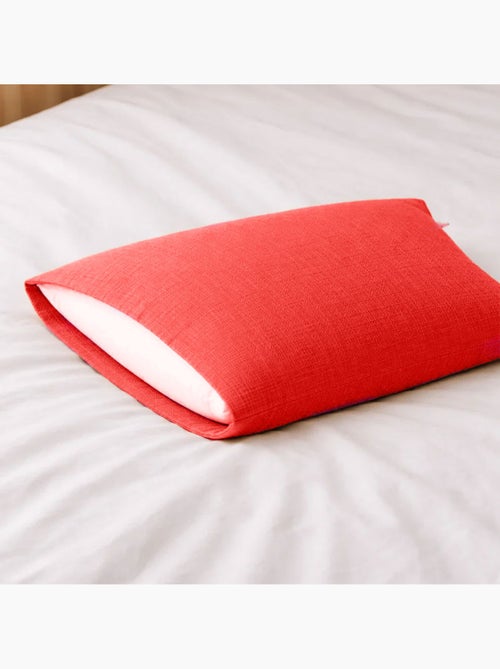 Funda de Almohada en Muselina de Algodón Orgánico Fresa - Kiabi