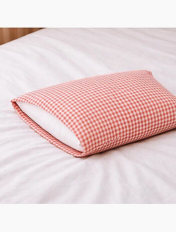 Funda de Almohada en Muselina de Algodón Orgánico Miel