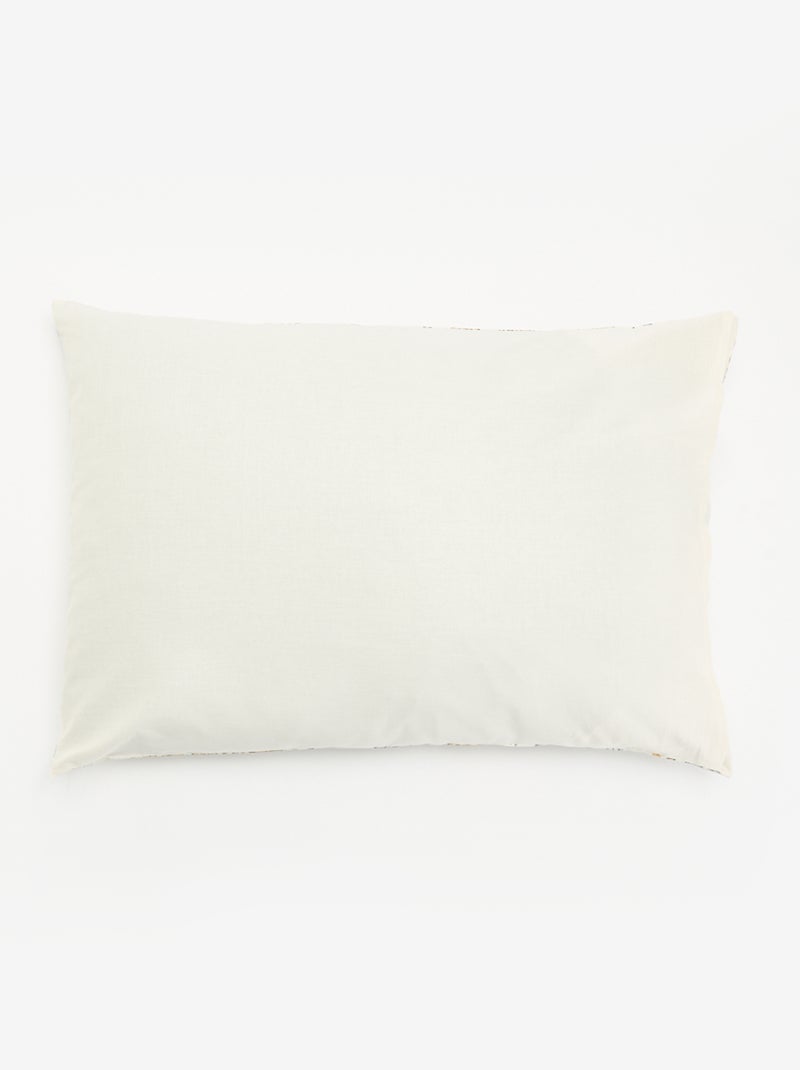 Funda de almohada estampada -KIABI Home Amarillo - Kiabi