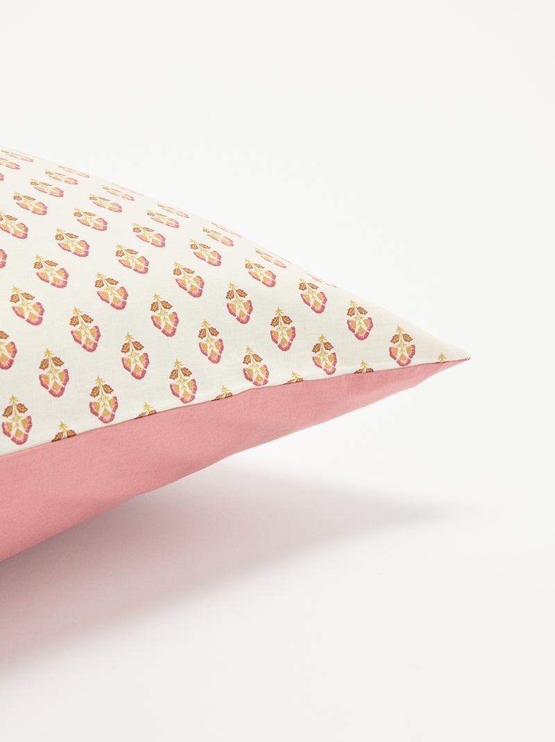 Funda de almohada estampada -KIABI Home Rosa - Kiabi