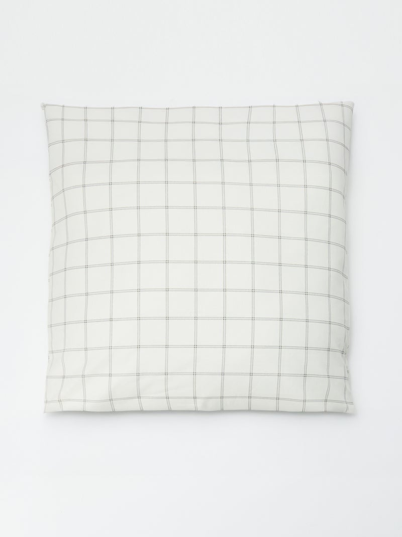 Funda de almohada estampada (60 x 60 cm) - Kiabi Home BEIGE - Kiabi