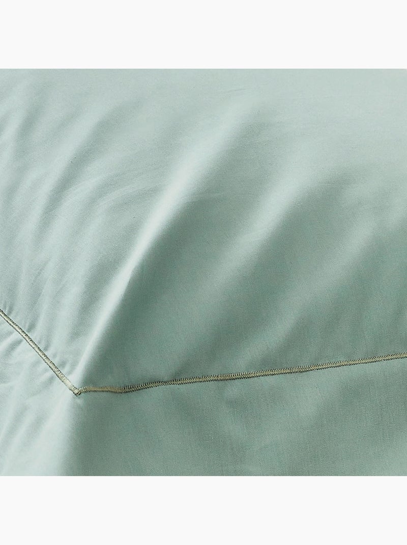 Funda de almohada estilo natural Verde - Kiabi