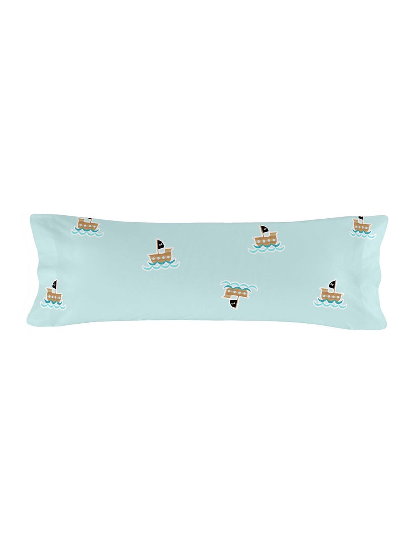 Funda de almohada Flying boy "Happyfriday" Azul - Kiabi