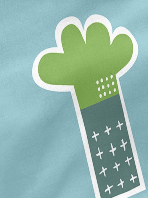 Funda de almohada Funnysaurus "Happyfriday" - Kiabi