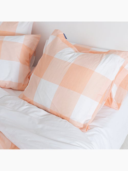Funda de almohada gingham "happyfriday" - Kiabi Funda de almohada gingham "happyfriday" - Kiabi