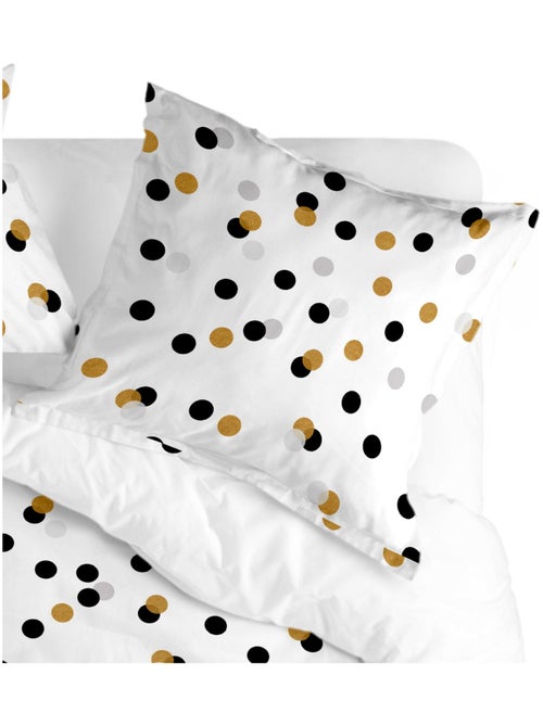 Funda de almohada Golden dots "Happyfriday" - Kiabi