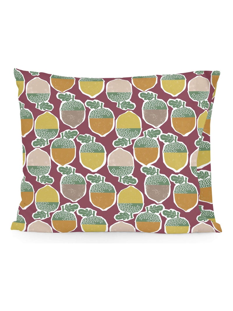 Funda de almohada Harvestwood "Happyfriday" Blanco - Kiabi