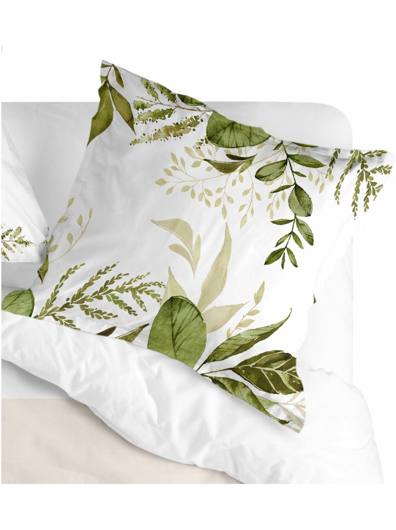 Funda de almohada Herbal "Happyfriday" Blanco - Kiabi