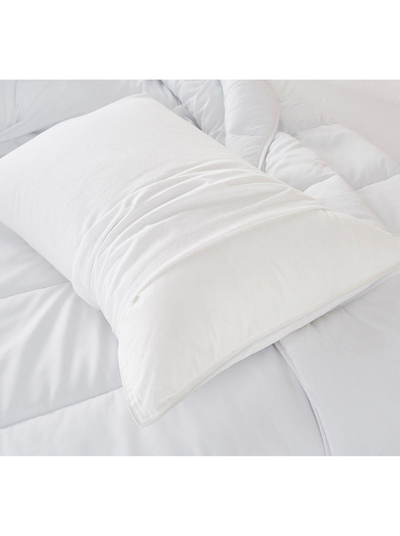 Funda de almohada impermeable y ant ácaros 'REVISSIMO' – 50 x 70 cm Future Home Blanco - Kiabi
