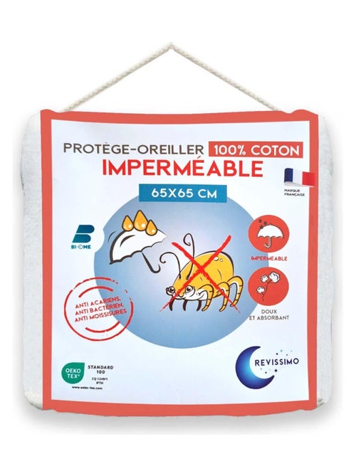 Funda de almohada impermeable y ant ácaros 'REVISSIMO' – 50 x 70 cm Future Home - Kiabi