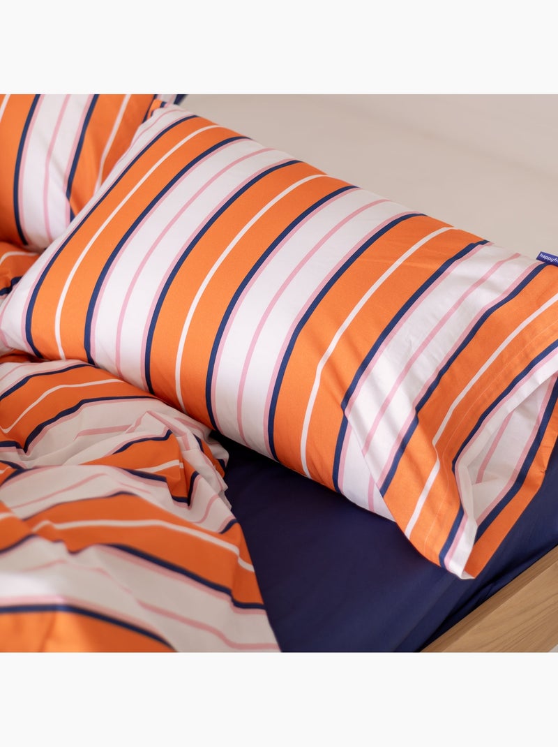 Funda de almohada Joyful lines "Happyfriday" Multicolor - Kiabi