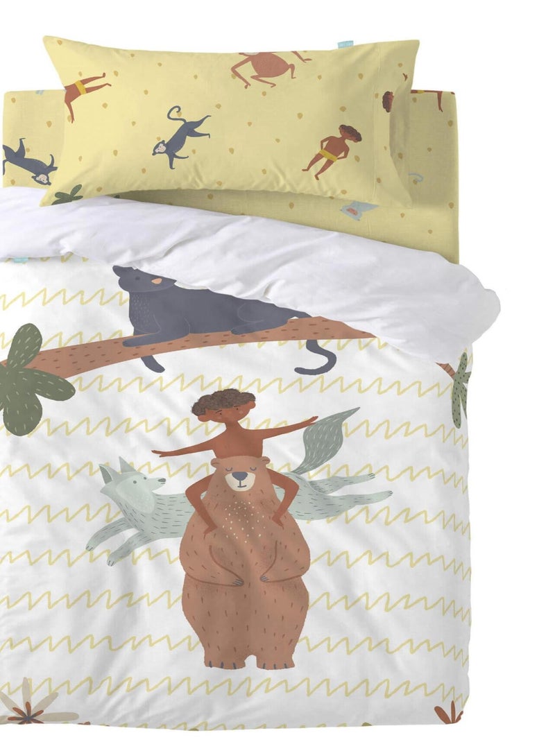 Funda de almohada Jungle life "Happyfriday" Multicolor - Kiabi