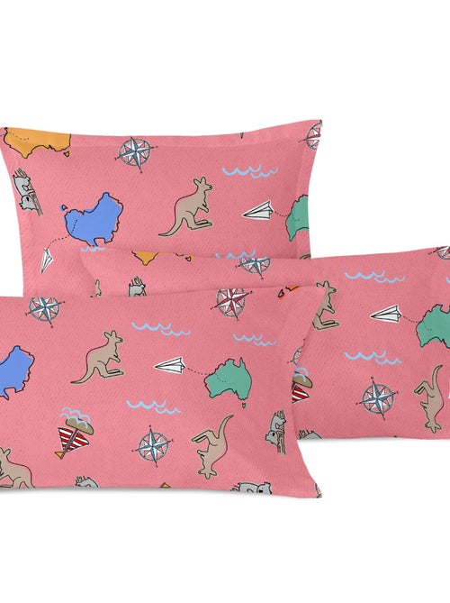 Funda de almohada Kangaroo "Happyfriday" - Kiabi