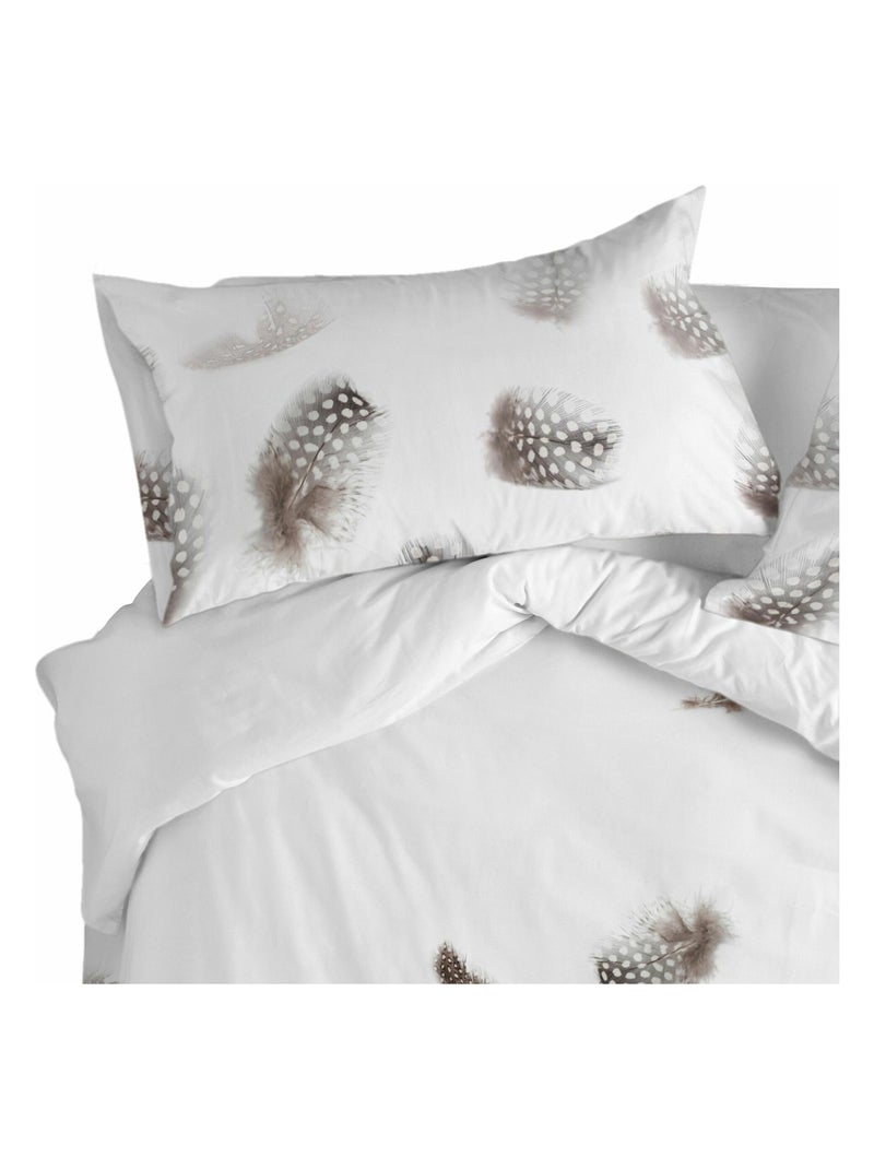 Funda de almohada Light "Happyfriday" Blanco - Kiabi