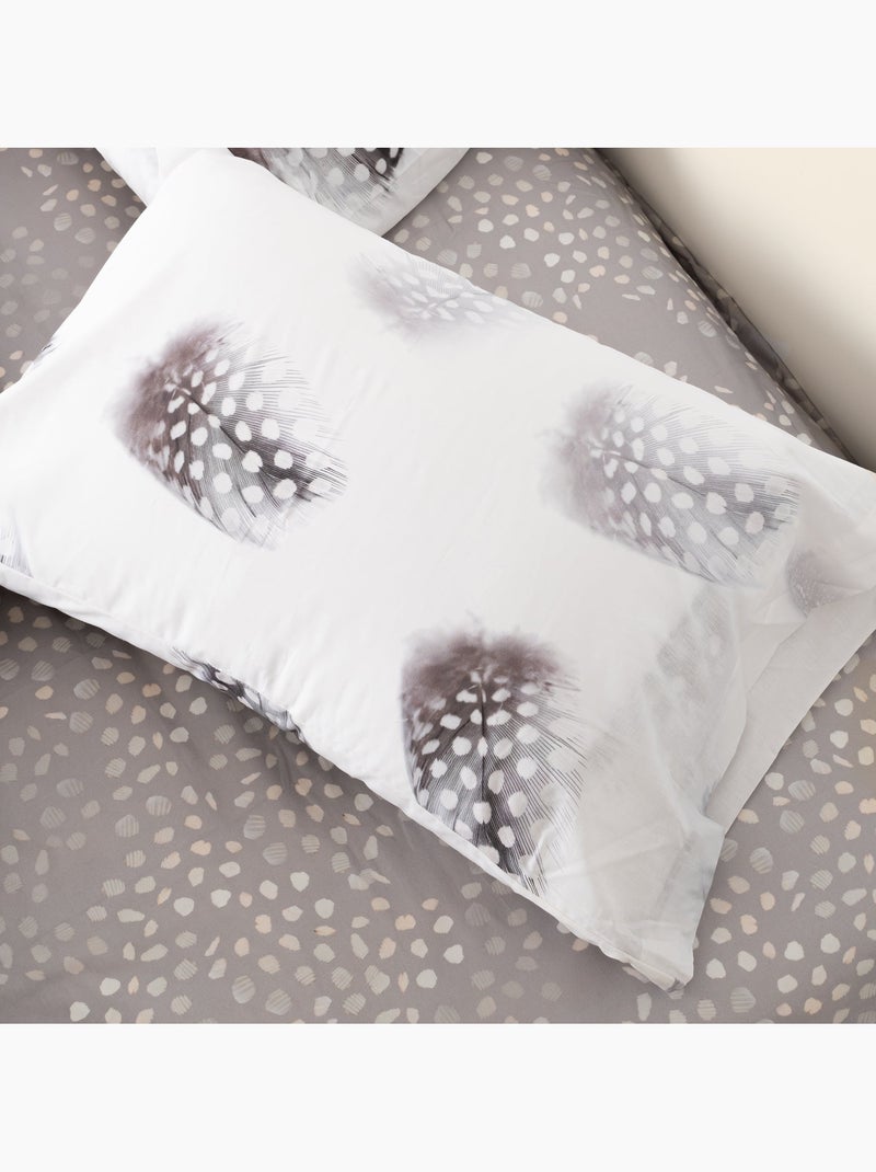 Funda de almohada Light "Happyfriday" Blanco - Kiabi