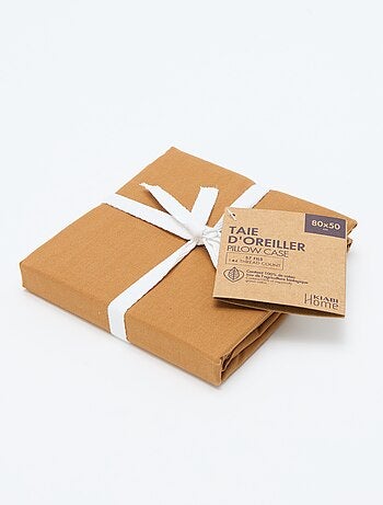 Funda de almohada lisa - 50 x 80 cm